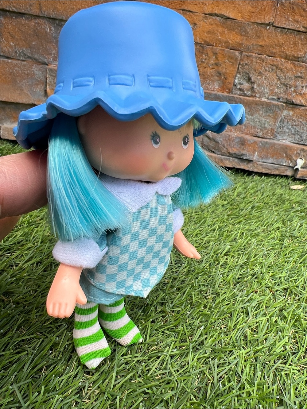 VINTAGE Strawberry Shortcake Blueberry Muffin doll 1970s American Greetings 🍓 - Picture 8 of 14